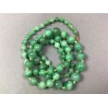 JADE BEAD NECKLACE