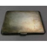 SILVER CIGARETTE CASE