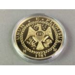 SET OF TWENTY FOUR ENCAPSULATED COMMEMORATIVE COINS