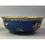 CARLTON WARE BOWL AND OTHER ITEMS