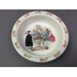 SELECTION OF BEATRIX POTTER CERAMICS ALONG WITH WEDGWOOD AND ROYAL DOULTON