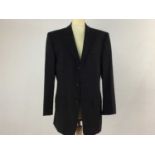 HUGO BOSS PINSTRIPE SUIT AND THREE OTHER SUITS