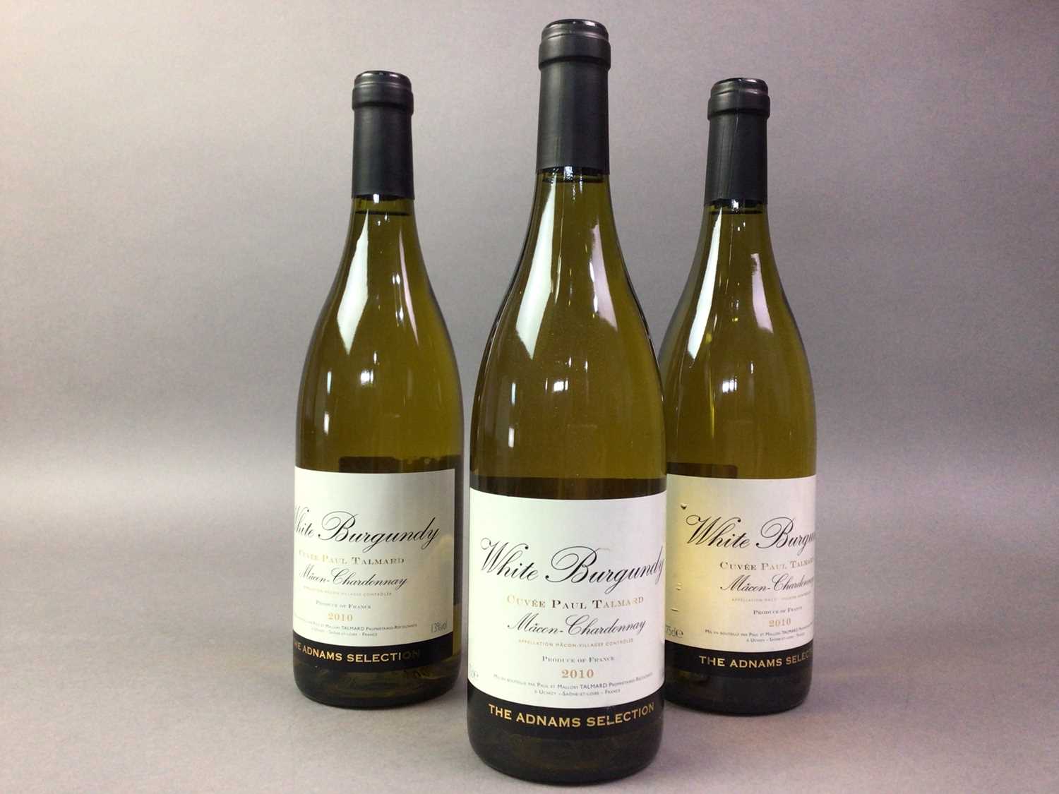 THREE BOTTLES OF ADNAMS CUVEE PAUL TALMARD 2010 WHITE BURGUNDY FRENCH WINE - Image 2 of 2