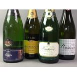 FOUR BOTTLES OF SPARKLING WINE INCLUDING KRONE BOREALIS CUVEE 1989