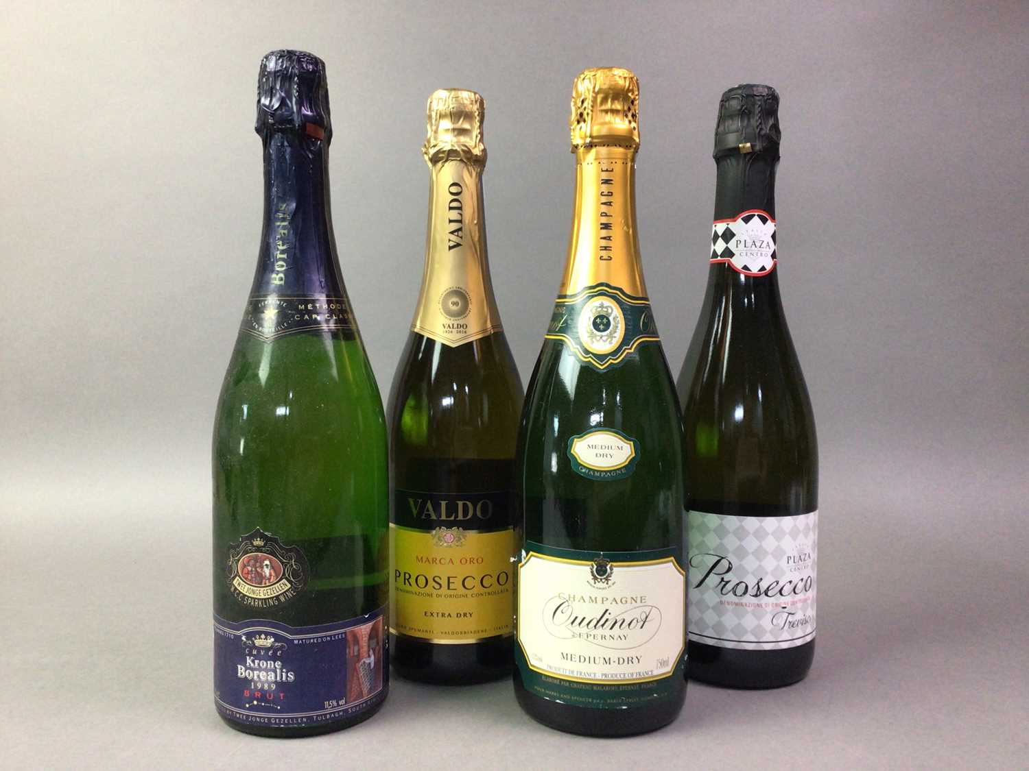 FOUR BOTTLES OF SPARKLING WINE INCLUDING KRONE BOREALIS CUVEE 1989 - Image 2 of 2