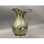 SILVER PLATED JUG