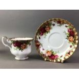 ROYAL ALBERT PART TEA SERVICE OLD COUNTRY ROSES PATTERN