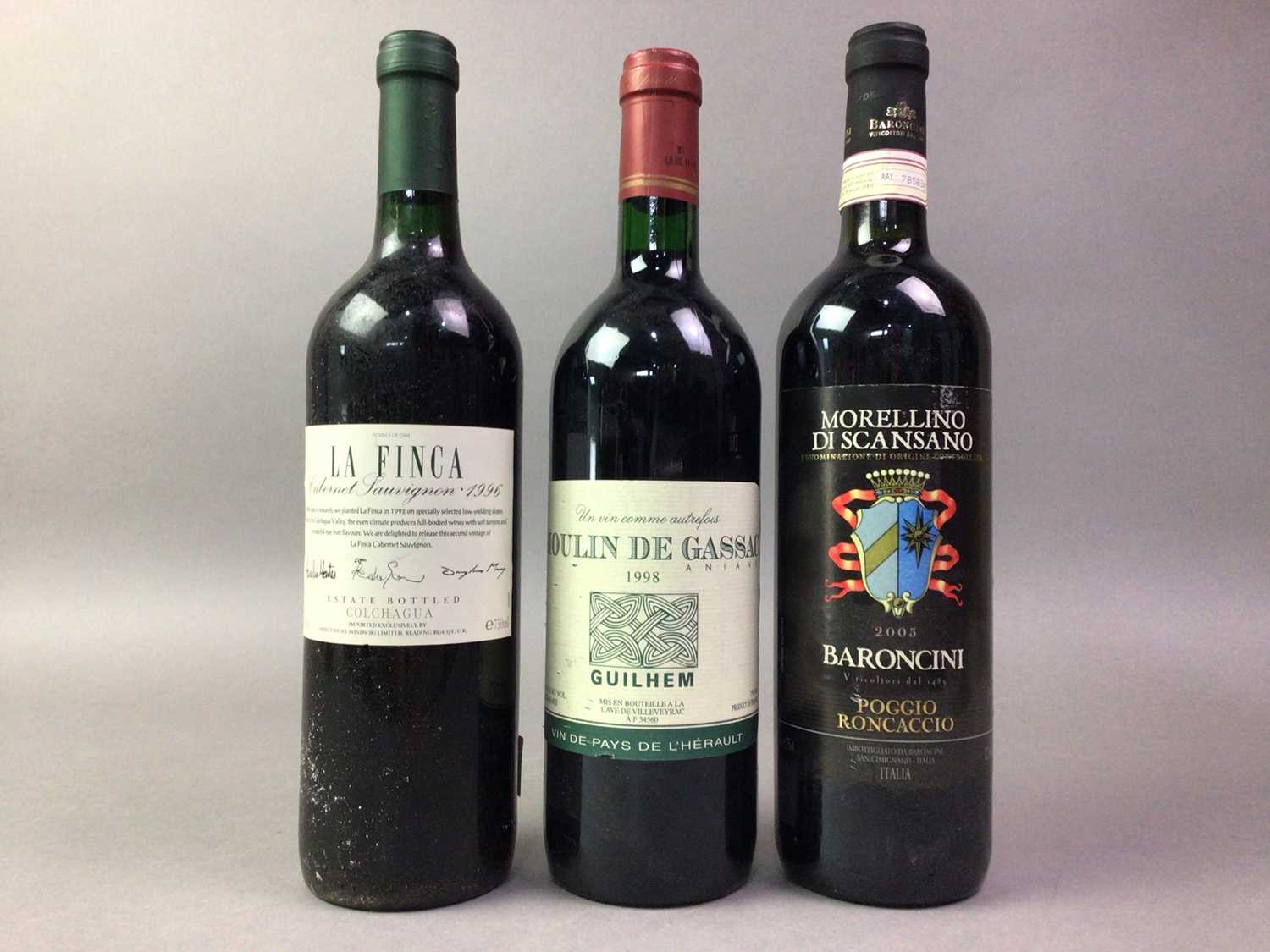 SIX BOTTLES OF RED WINE INCLUDING CHATEAU ROZIER 1990 SAINT-EMILION GRAND CRU - Image 2 of 2