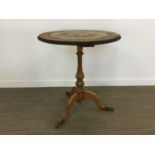 MAHOGANY TRIPOD TEA TABLE