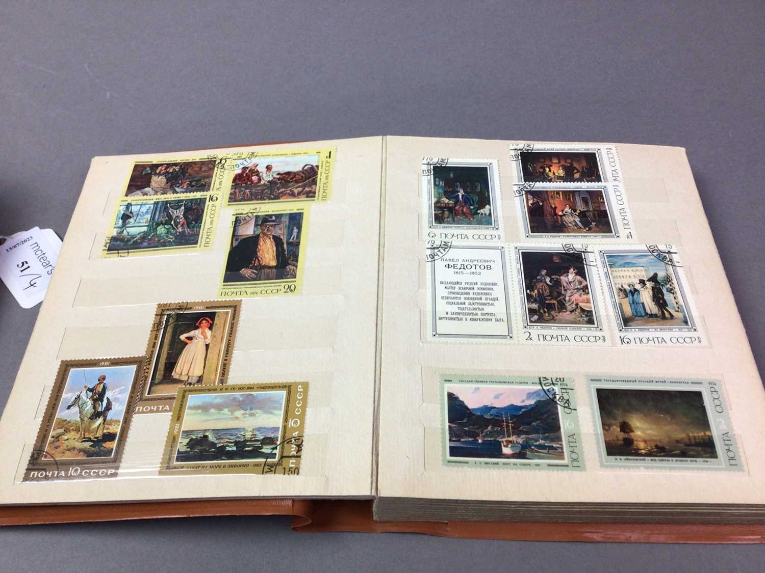 GROUP OF STAMP ALBUMS - Image 6 of 8