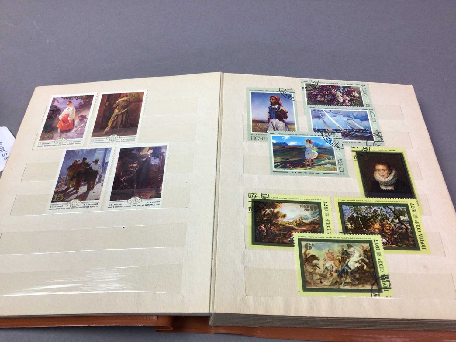 GROUP OF STAMP ALBUMS - Image 7 of 8
