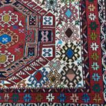 KILIM WOOL AND SILK RUG