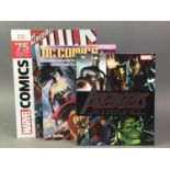 DC AND MARVEL COMICS, REFERENCE BOOKS