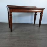 OAK CONSOLE TABLE LATE 19TH CENTURY