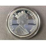SIX SILVER PROOF COINS
