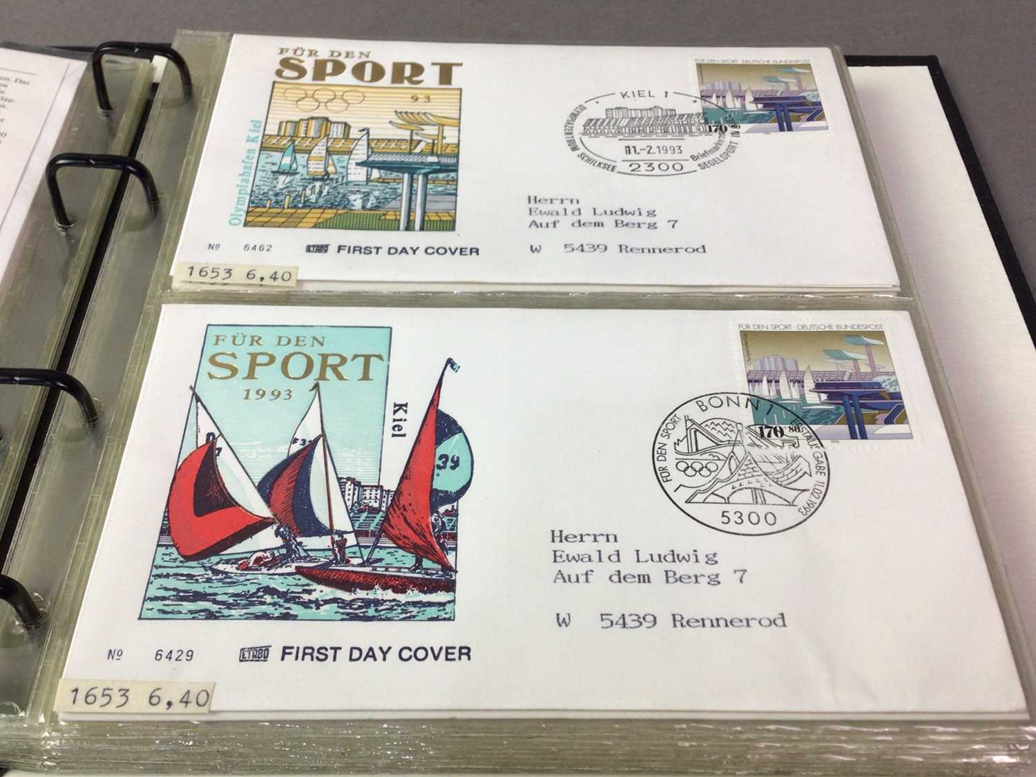 GROUP OF VARIOUS STAMPS AND FIRST DAY COVERS - Image 4 of 5