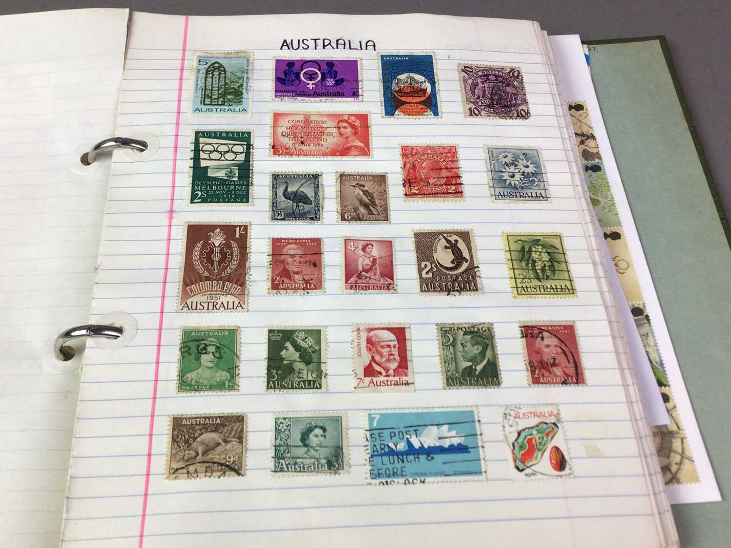 GROUP OF STAMPS - Image 4 of 9