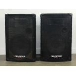 PAIR OF CELESTION SPEAKERS ALONG WITH THREE OTHERS