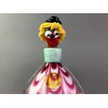 MURANO GLASS CLOWN DECANTER C.1970s