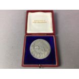 THE EUROPEAN LAW 1914-1919 WHITE METAL MEDAL