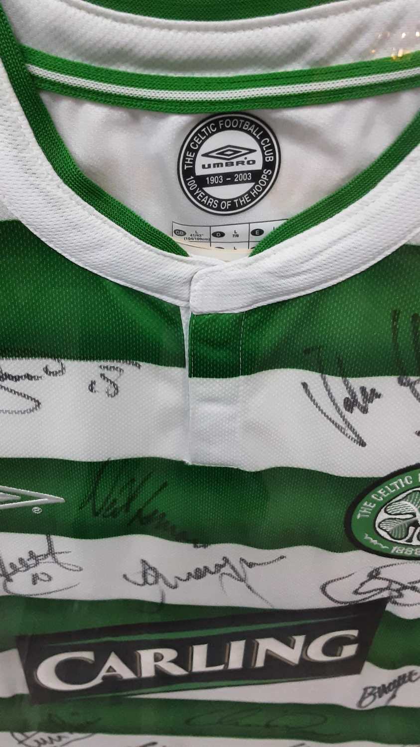 CELTIC F.C. AUTOGRAPHED TOP (CARLING SPONSOR) - Image 2 of 2