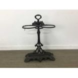 VICTORIAN CAST IRON STICK STAND