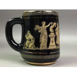 COLLECTION OF MUGS AND TANKARDS