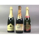 FOUR BOTTLES OF SPARKLING WINE INCLUDING MARQUES DE MONISTROL 2006 CAVA