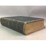 VICTORIAN FAMILY BIBLE AND OTHER BOOKS