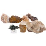 GEOLOGY, COLLECTION OF MIXED MINERAL SPECIMENS