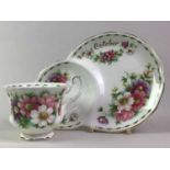 ROYAL ALBERT PART TEA SERVICE