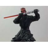 DARTH MAUL FIGURE AND A GROUP OF PLAYSTATION 2 AN PC GAMES