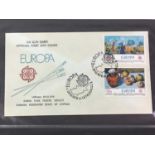 GROUP OF STAMPS AND FIRST DAY COVERS