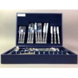 CANTEEN OF SILVER PLATED CUTLERY