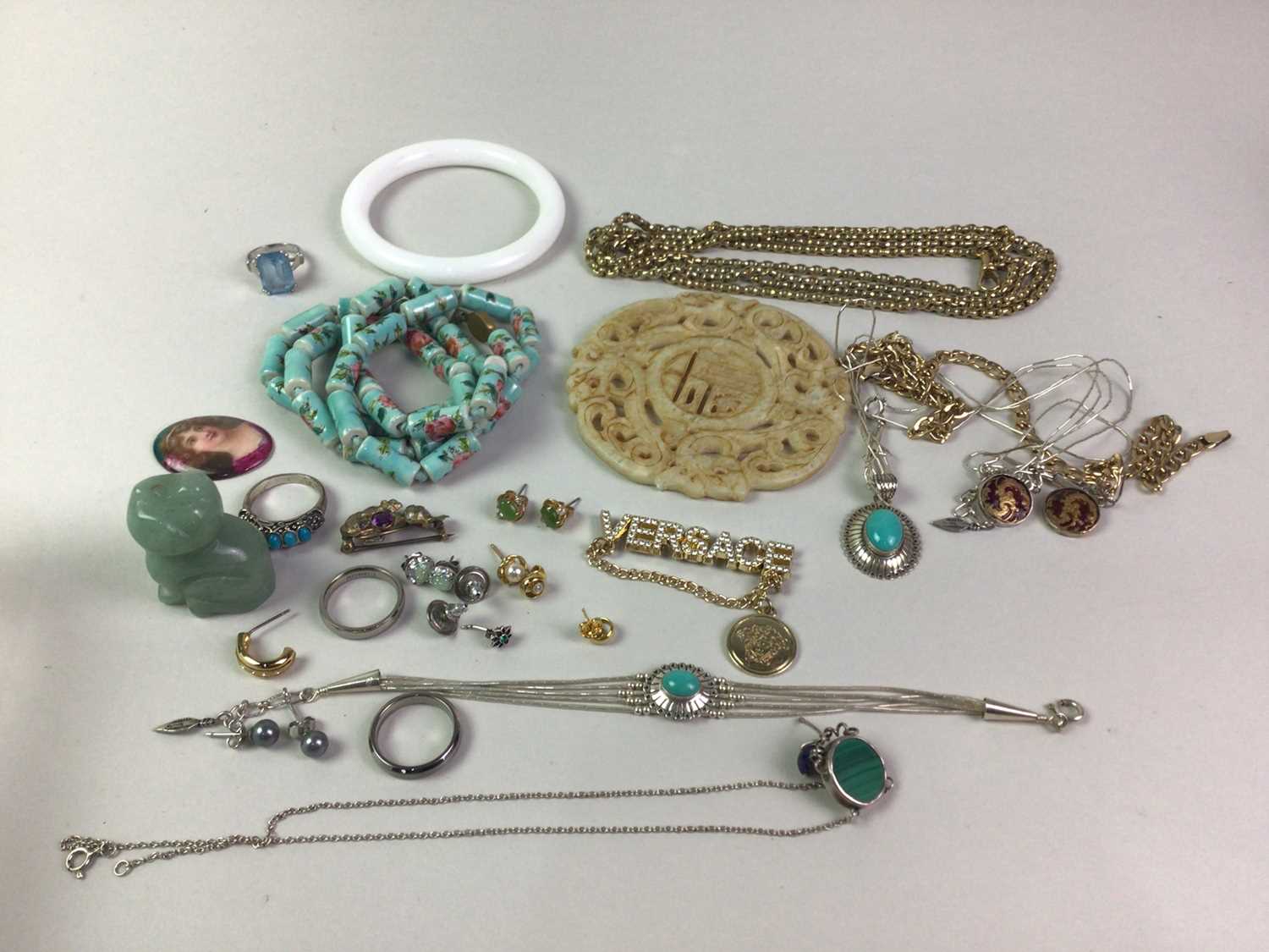 COLLECTION OF COSTUME AND OTHER JEWELLERY - Image 2 of 2