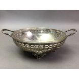 SCOTTISH SILVER CIRCULAR BOWL