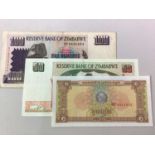 COLLECTION OF FOREIGN BANKNOTES