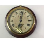 SMITHS ENGLISH CLOCKS LTD, BRASS CASED SHIP'S CLOCK