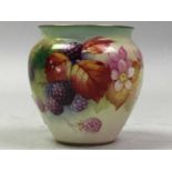 ROYAL WORCESTER VASE AND OTHER ITEMS