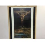 PRINT AFTER SALVADOR DALI CHRIST OF ST JOHN OF THE CROSS,