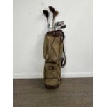 COLLECTION OF VINTAGE GOLF CLUBS
