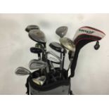 LARGE COLLECTION OF GOLF CLUBS