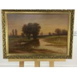 C M MASKELL COUNTRYSIDE SCENE