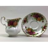 ROYAL ALBERT PART TEA SERVICE OLD COUNTRY ROSES PATTERN