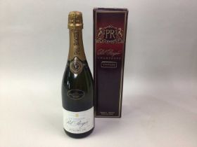 THREE BOTTLES OF CHAMPAGNE INCLUDING POL ROGER 1989
