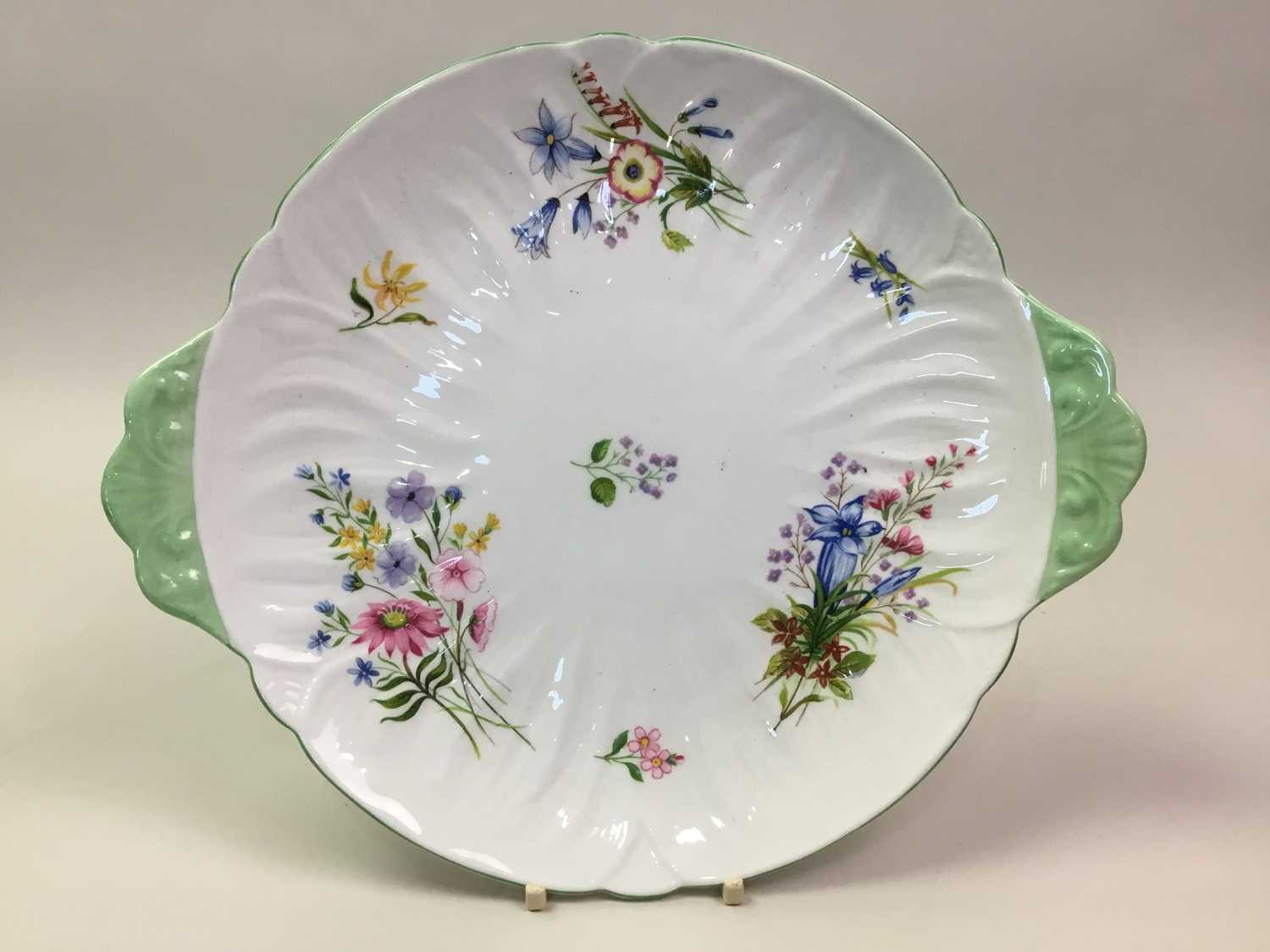 SHELLEY TEA SERVICE, WILD FLOWERS PATTERN