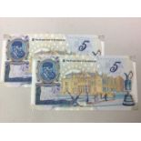 GROUP OF SCOTTISH BANKNOTES,