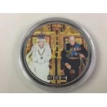 QUEEN'S PLATINUM WEDDING ANNIVERSARY COMMEMORATIVE COIN COLLECTION,