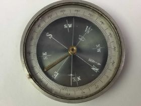 FRENCH COMPASS, AND TWO OTHER ITEMS