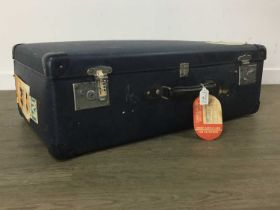 GROUP OF THREE VINTAGE SUITCASES,